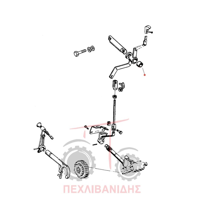 Δαχτυλίδι πεντάλ συμπλέκτη Landini 10000-14500