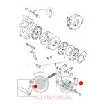Άξονας πεντάλ φρένων Landini Trekker 75-80-105 Άξονας πεντάλ φρένων Landini Trekker 75-80-105