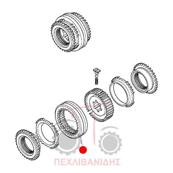 Κουλούρι ταχυτήτων Landini 5860-9880