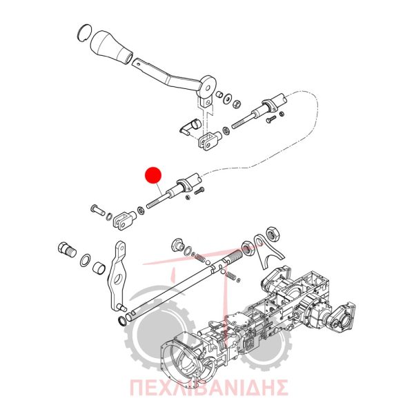 Ντίζα λεβιέ ταχυτήτων Landini 6660-6675