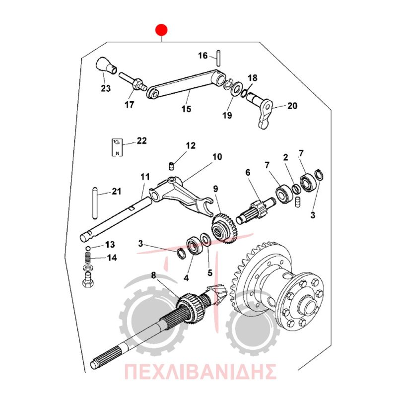Κιτ υπέρ αργού Landini Mistral 40-45-50 Κιτ υπέρ αργού Landini Mistral 40-45-50