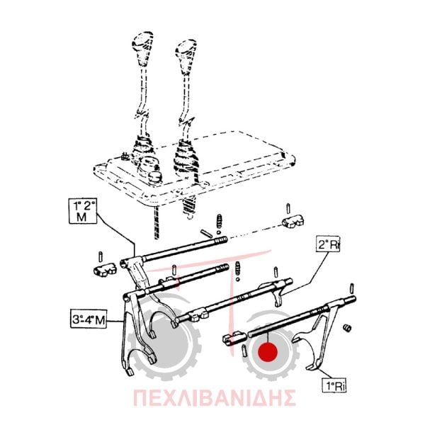 Βέργα ταχυτήτων Landini 5860-6880-8880