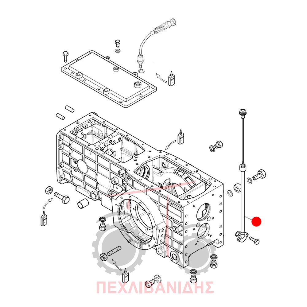 Σωλήνας σασμάν Landini Rex 75-85-95-105