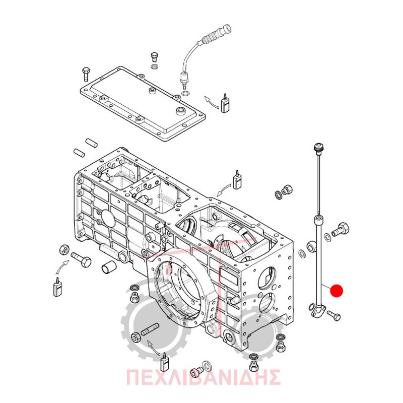 Σωλήνας σασμάν Landini Rex 75-85-95-105