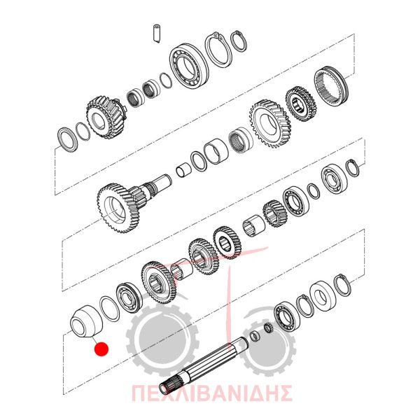 Δαχτυλίδι μπριζντιρέκ κίνησης Landini 8830-8860