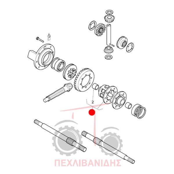 Πίσω κουτί κορώνας Landini Rex-Vision