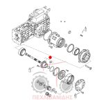 Πίσω βάση μειωτήρα Landini Advantage-Rex Πίσω βάση μειωτήρα Landini Advantage-Rex