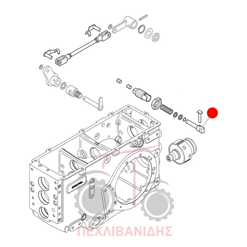 Λεβιές φρένου Landini 4525-4535-4545