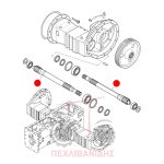 Πίσω ημιαξόνιο Landini 6860-Blizzard Πίσω ημιαξόνιο Landini 6860-Blizzard