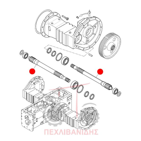 Πίσω ημιαξόνιο Landini 6860-Blizzard