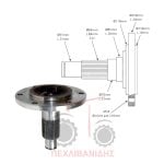 Πίσω ημιαξόνιο Landini 8830-7550-8500 Πίσω ημιαξόνιο Landini 8830-7550-8500