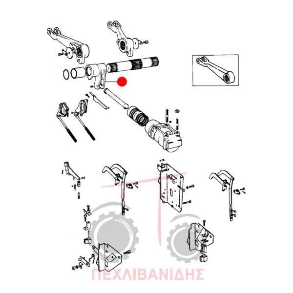 Χούφτα υδραυλικού Landini 5505-6505-7505
