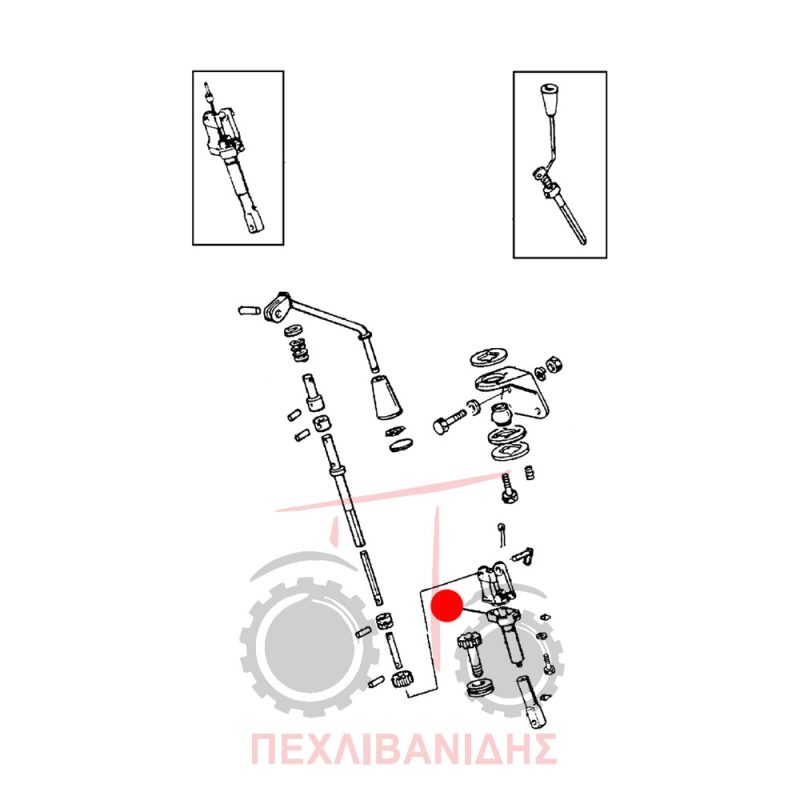 Κουτί λατέρνας Landini 5830-5840-5500-5550 Κουτί λατέρνας Landini 5830-5840-5500-5550