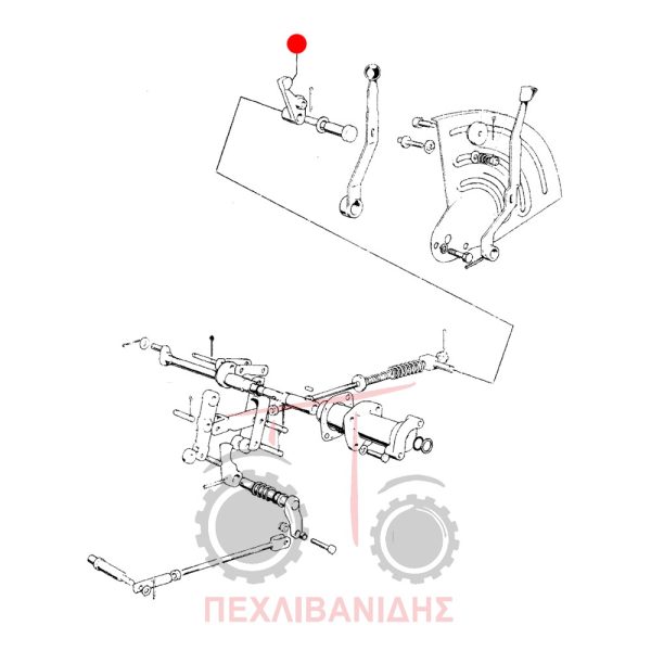 Μπρατσάκι ανταπόκρισης Landini 5500-8500-5830-8830