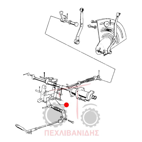 Δίχαλο ανταπόκρισης υδραυλικού Landini 5500-8500-5830-8830