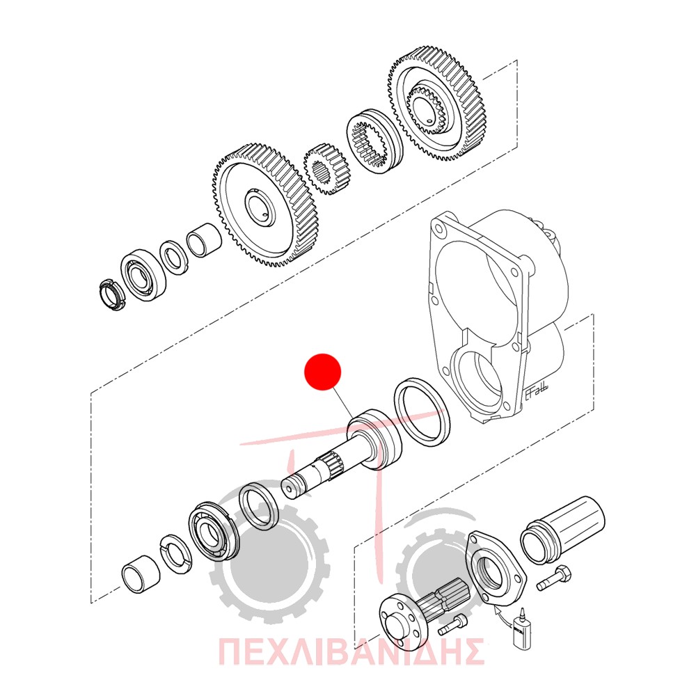 Άξονας PTO Landini Rex-Vision