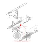Καβαλέτο μπροστά διαφορικού Landini Trekker 80-85-105 Καβαλέτο μπροστά διαφορικού Landini Trekker 80-85-105
