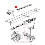 Άξονας μεσαίας τριβής Landini 6550-7550-8550 Άξονας μεσαίας τριβής Landini 6550-7550-8550