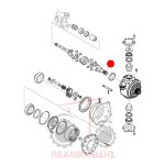 Μπροστά ημιαξόνιο διαφορικού Landini Frutteti 5530-6560 Μπροστά ημιαξόνιο διαφορικού Landini Frutteti 5530-6560