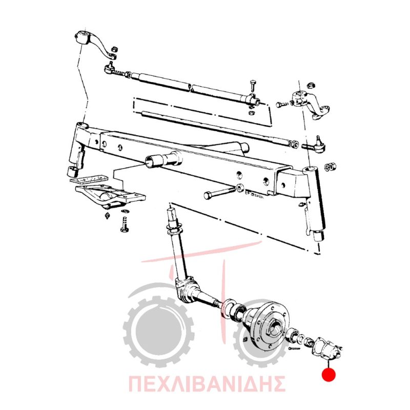 Μπροστά καπάκι τροχού Landini 10000-12500-Legend Μπροστά καπάκι τροχού Landini 10000-12500-Legend