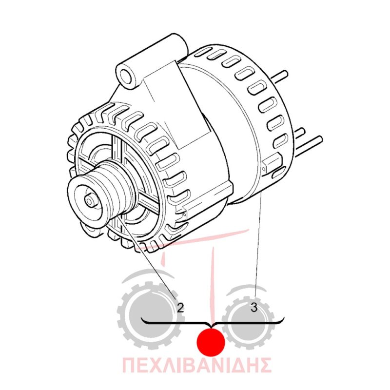 Δυναμό Landini Powermaster-Powermax