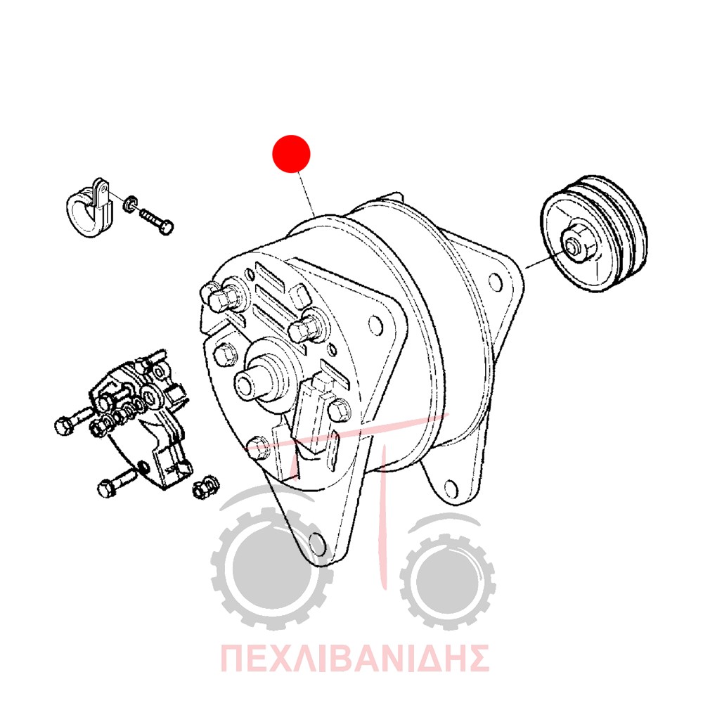 Δυναμό Landini Powerfarm-Rex-Vision