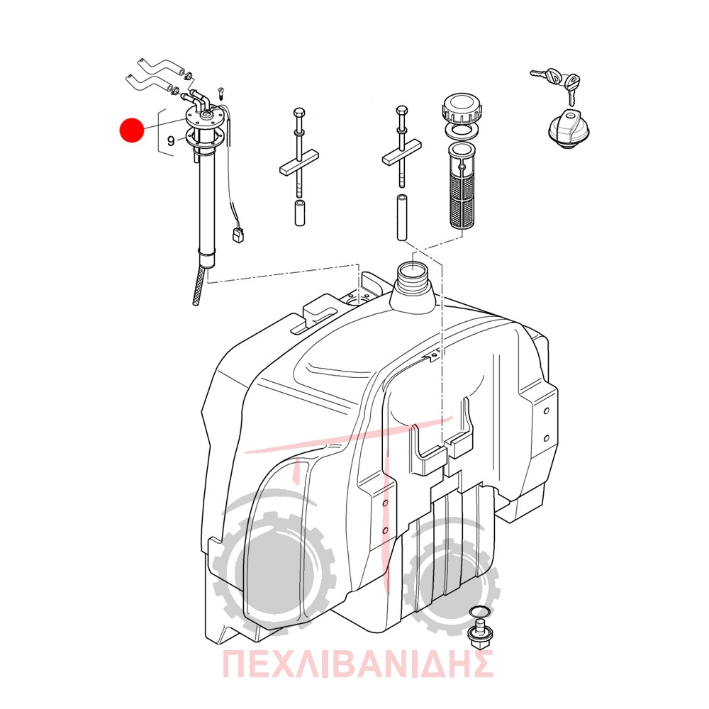Φλοτέρ Landini Trekker 85-90-95-100-105