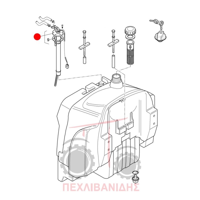 Φλοτέρ Landini Trekker 85-90-95-100-105 Φλοτέρ Landini Trekker 85-90-95-100-105