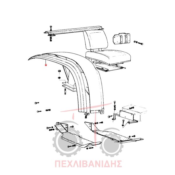 Προέκταση φτερού Landini Advantage-Frutteti-Rex