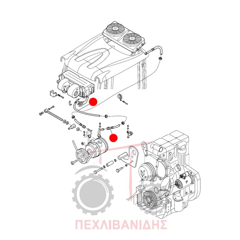 Σωλήνας aircondition Landini Vigneti