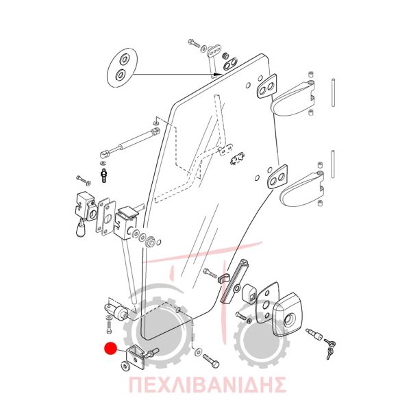 Βάση πόρτας Landini Blizzard-Rex-Vision