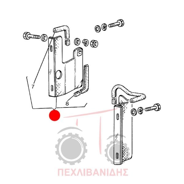 Κάλυμμα βεντιλατέρ Landini Advantage-Trekker