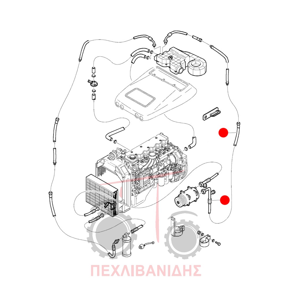 Σωλήνας aircondition Landini Landpower