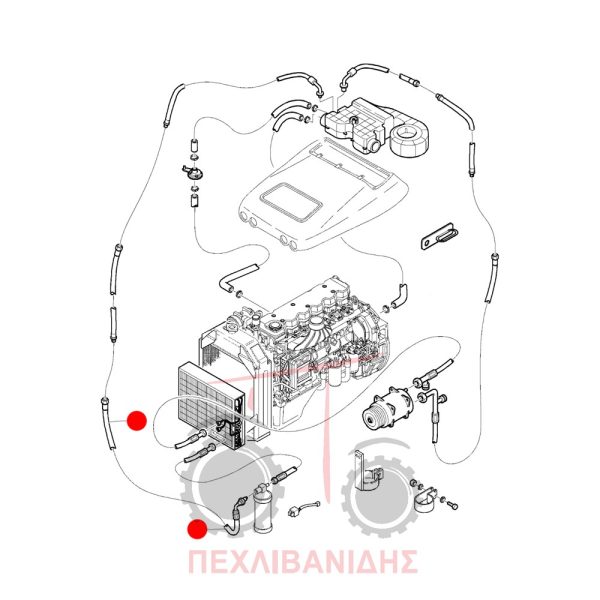 Σωλήνας aircondition Landini Landpower