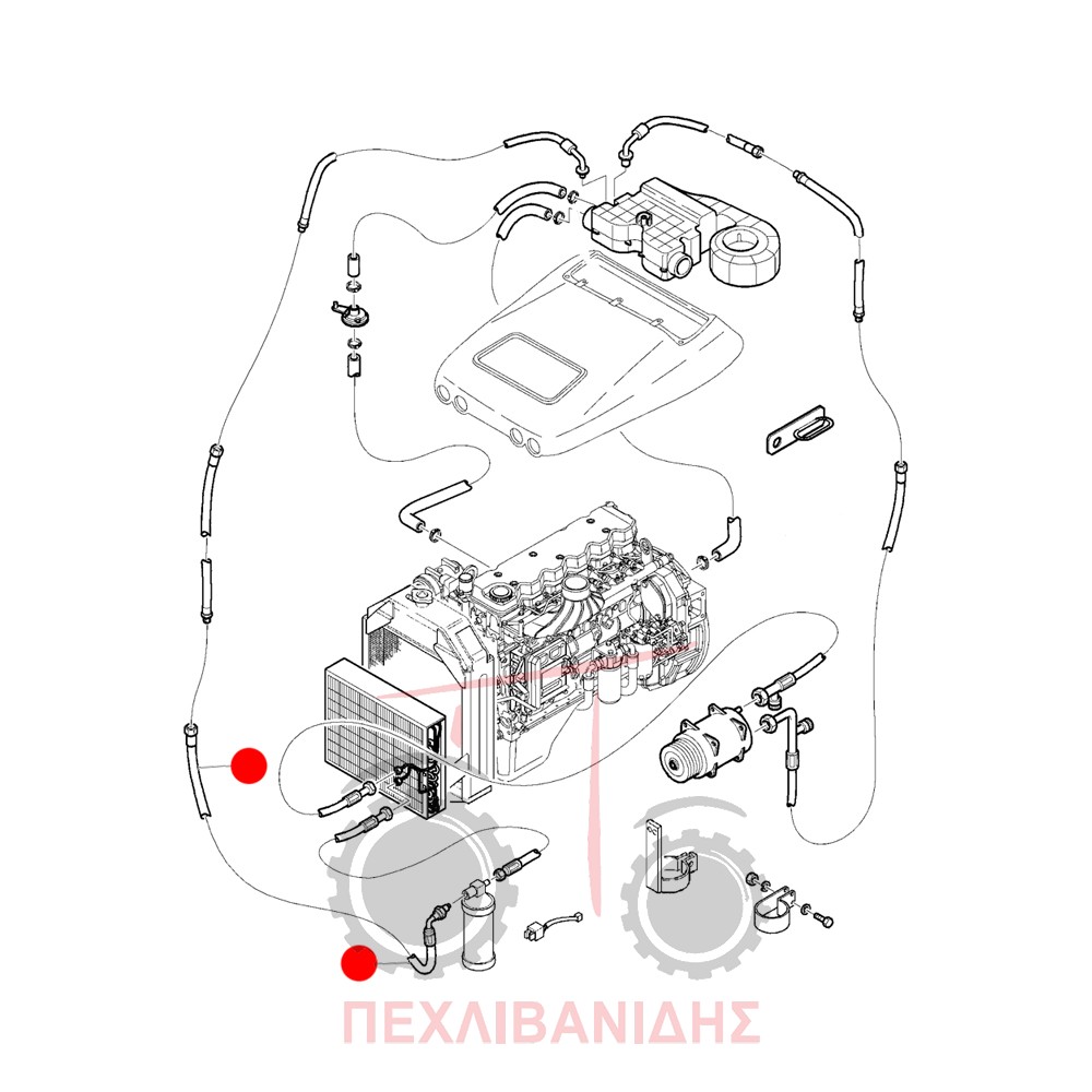 Σωλήνας aircondition Landini Landpower