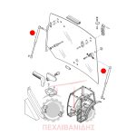 Μπουκάλα πίσω - μπροστά τζάμι Landini Rex-Vigneti Μπουκάλα πίσω - μπροστά τζάμι Landini Rex-Vigneti