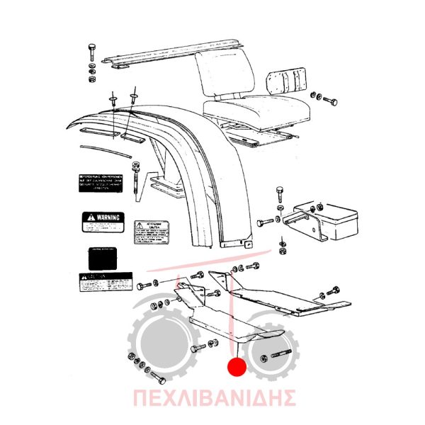 Δεξί πατάρι Landini Advantage-Frutteti