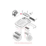 Καπάκι καμπίνας Landini Rex 90 Tier 4 Καπάκι καμπίνας Landini Rex 90 Tier 4