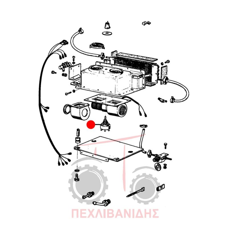 Διακόπτης μοτέρ καλοριφέρ Landini 12500-14500