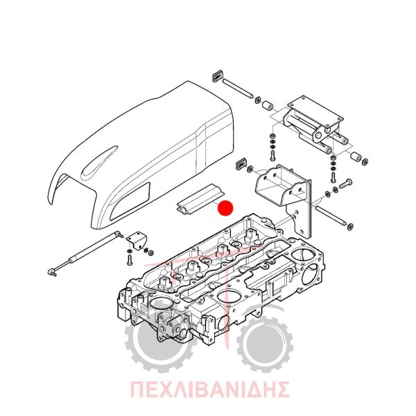 Φλάντζα καπό Landini 8860-Blizzard-Rex-Trekker