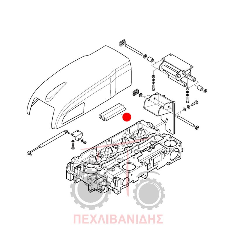 Φλάντζα καπό Landini 8860-Blizzard-Rex-Trekker