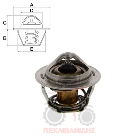 Θερμοστάτης κινητήραPerkins 103-403-404 Θερμοστάτης κινητήραPerkins 103-403-404