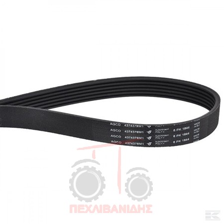 Iμάντας δυναμού 6PK-1844 Massey Ferguson 6600-7600 Iμάντας δυναμού 6PK-1844 Massey Ferguson 6600-7600