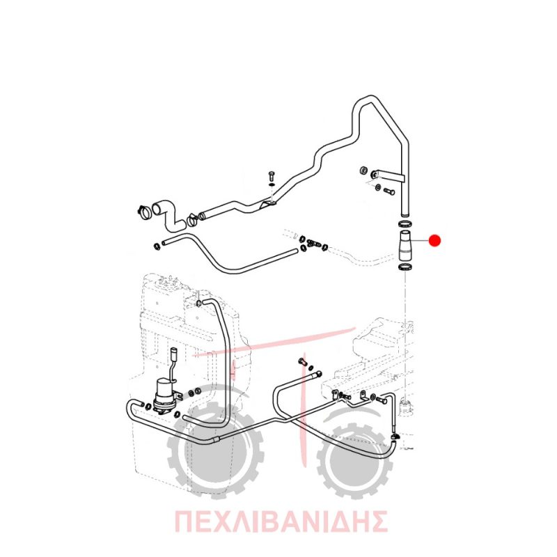Κολάρο ρεζερβουάρ MF 3425-3435-3445-3455