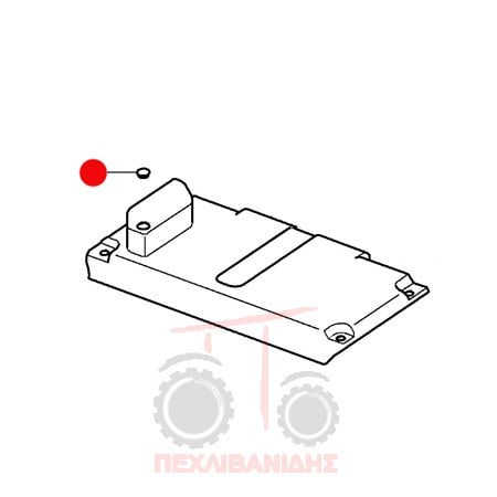 Tάπα καπάκι μπαταρίας Massey Ferguson 3300-3400
