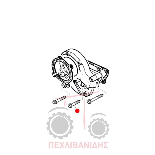 Βίδα υδραντλίας & Θερμοστάτη Perkins 1004-1006