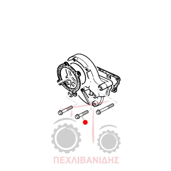 Βίδα υδραντλίας & Θερμοστάτη Perkins 1004-1006
