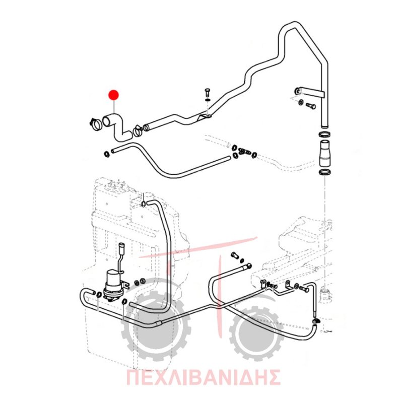Κολάρο ρεζερβουάρ MF 3425-3435-3445-3455