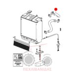 Πάνω κολάρο νερού Massey Ferguson 2405-2410-2415 Πάνω κολάρο νερού Massey Ferguson 2405-2410-2415