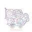 Φλάντζες κάτω σετ Massey Ferguson 3300-4200-6100